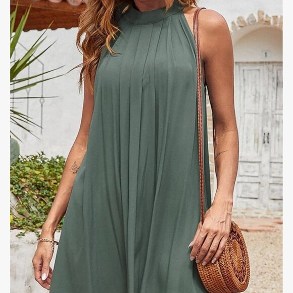 Kirundo olive i green dress - Picture 9 of 10